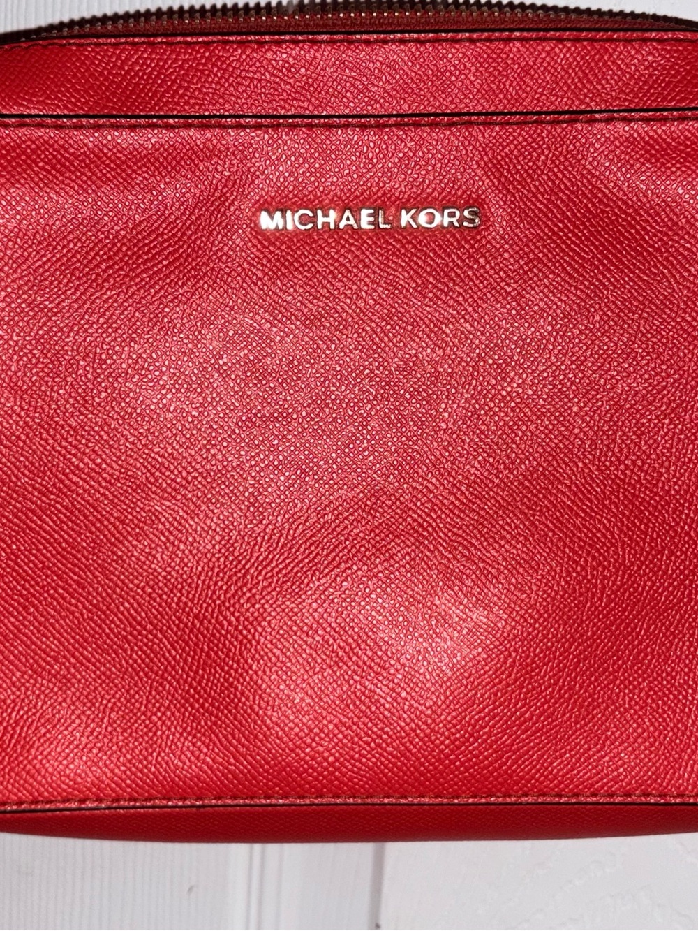 Michael Kors Red Crossbody Bag
